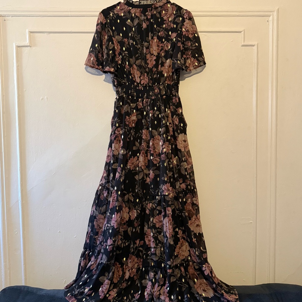 Torrid Floral Black Dress - Picture 14 of 15